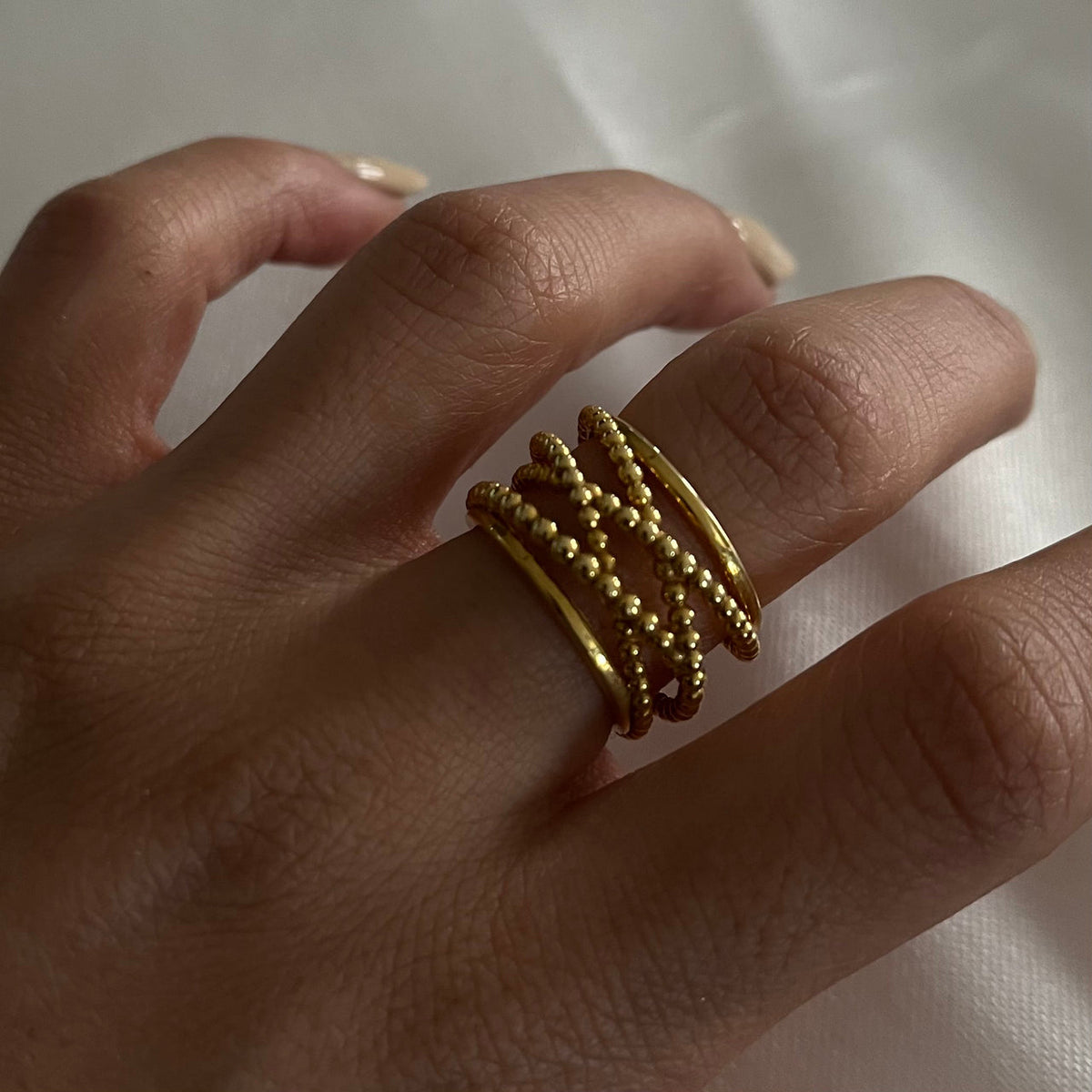 Ayarlanabilir Adventure Yüzük | 925 Ayar Gümüş – Jeweliay Jewelry – 4