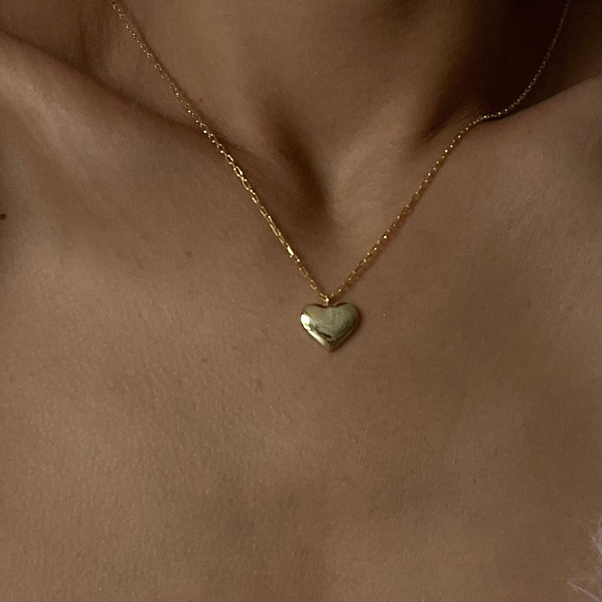 Bombeli Kalp Kolye | 925 Ayar Gümüş – Jeweliay Jewelry – 5