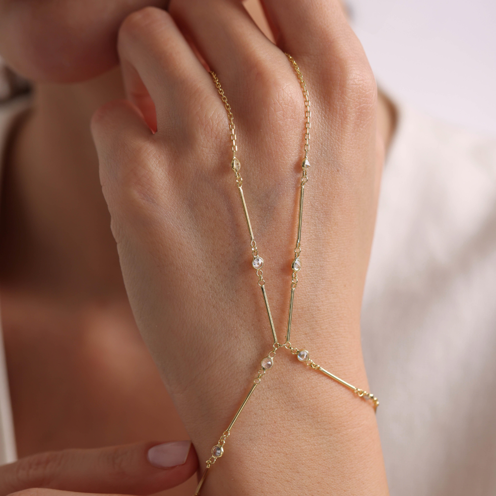 Çubuklu Kapama Taşlı Şahmeran | 925 Ayar Gümüş – Jeweliay Jewelry – 6
