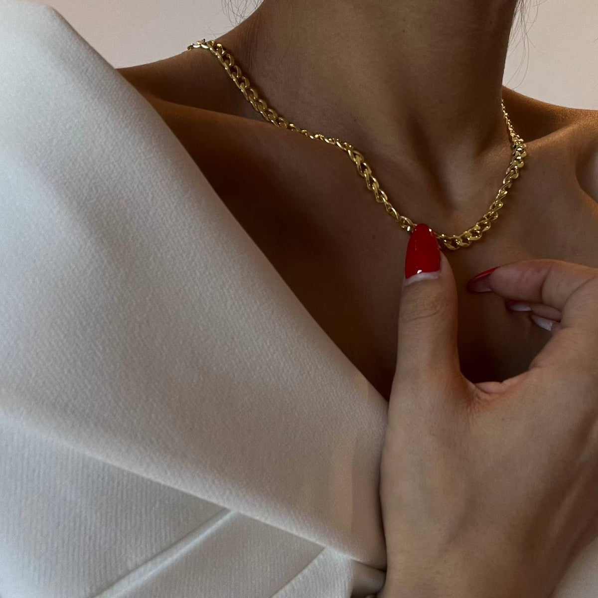 Gurmet Zincir Kolye | 925 Ayar Gümüş – Jeweliay Jewelry – 4