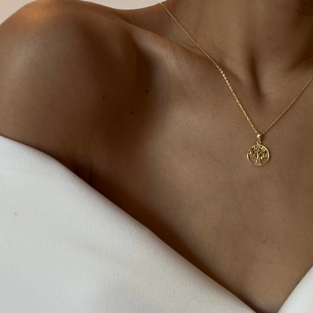 Hayat Ağacı Kolye | 925 Ayar Gümüş – Jeweliay Jewelry – 4