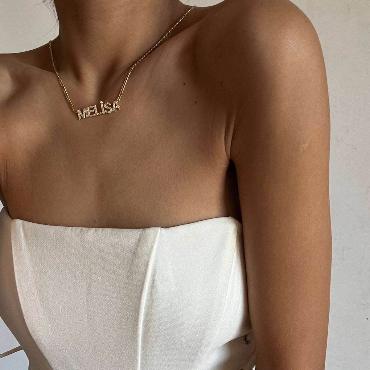 Kişiye Özel Full Taşlı İsim Cuban Zincir Kolye | 925 Ayar Gümüş – Jeweliay Jewelry – 4