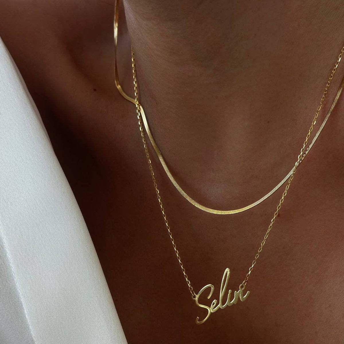 Kişiye Özel İsim Yazılı Capetown Fontlu Kolye | 925 Ayar Gümüş – Jeweliay Jewelry – 9