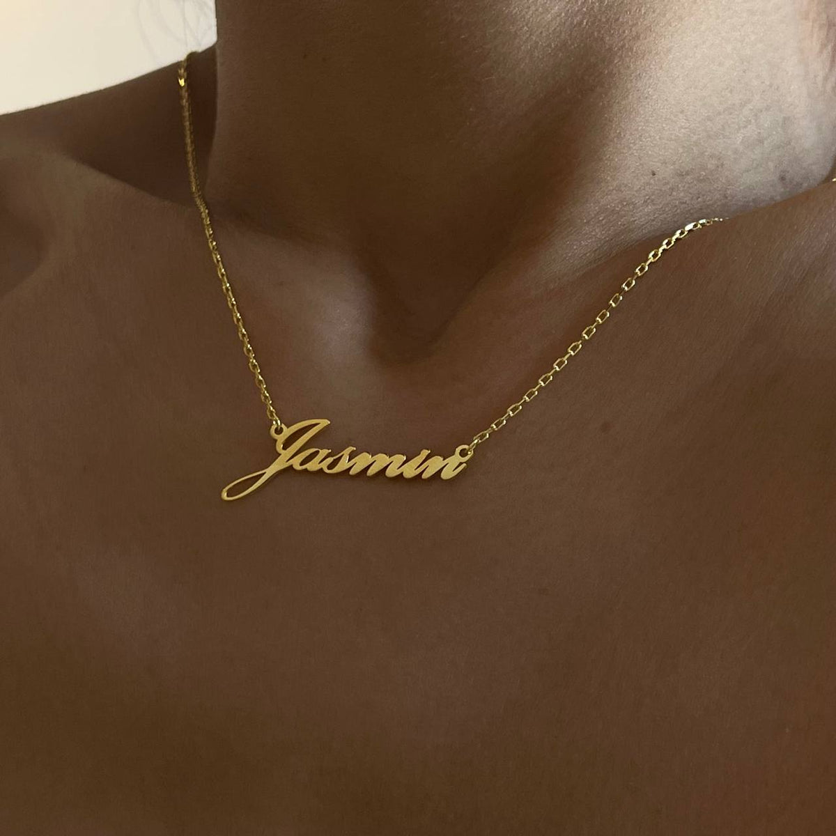 Kişiye Özel İsim Yazılı İtalik Font Kolye | 925 Ayar Gümüş – Jeweliay Jewelry – 4