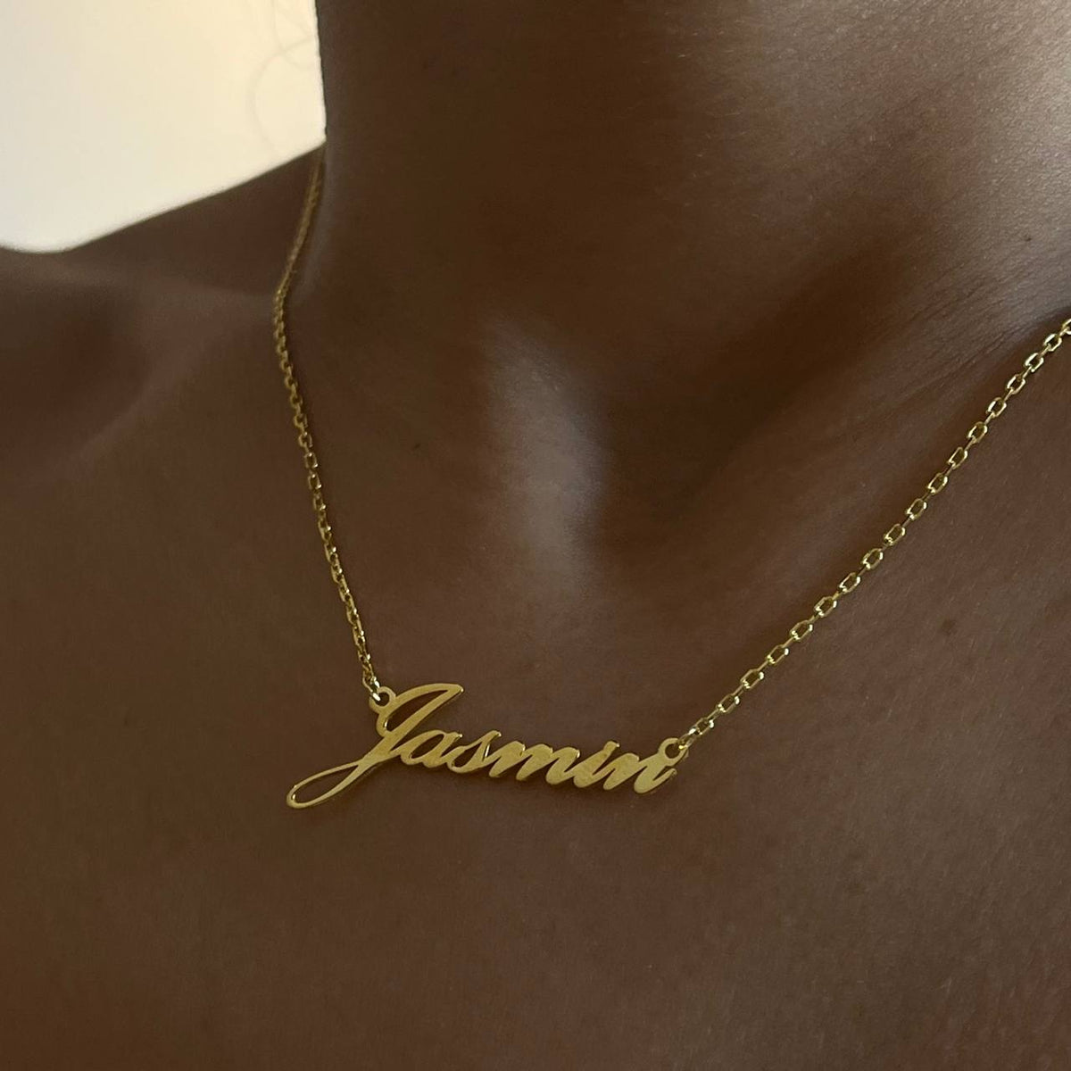 Kişiye Özel İsim Yazılı İtalik Font Kolye | 925 Ayar Gümüş – Jeweliay Jewelry – 5