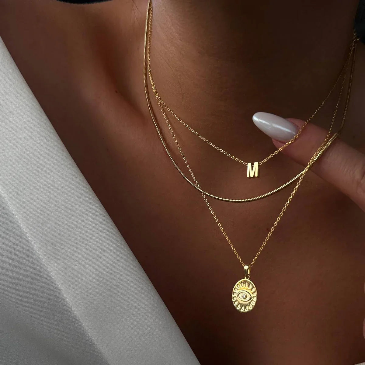 Kişiye Özel Minimal Harf Kolye | 925 Ayar Gümüş – Jeweliay Jewelry – 10
