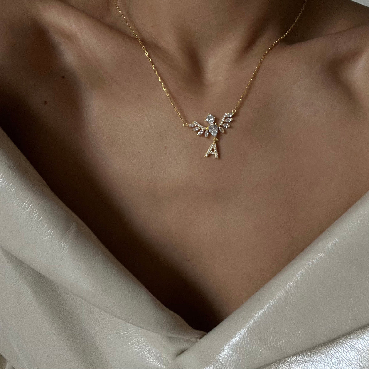 Kişiye Özel Samara Harfli Kolye | 925 Ayar Gümüş – Jeweliay Jewelry – 4