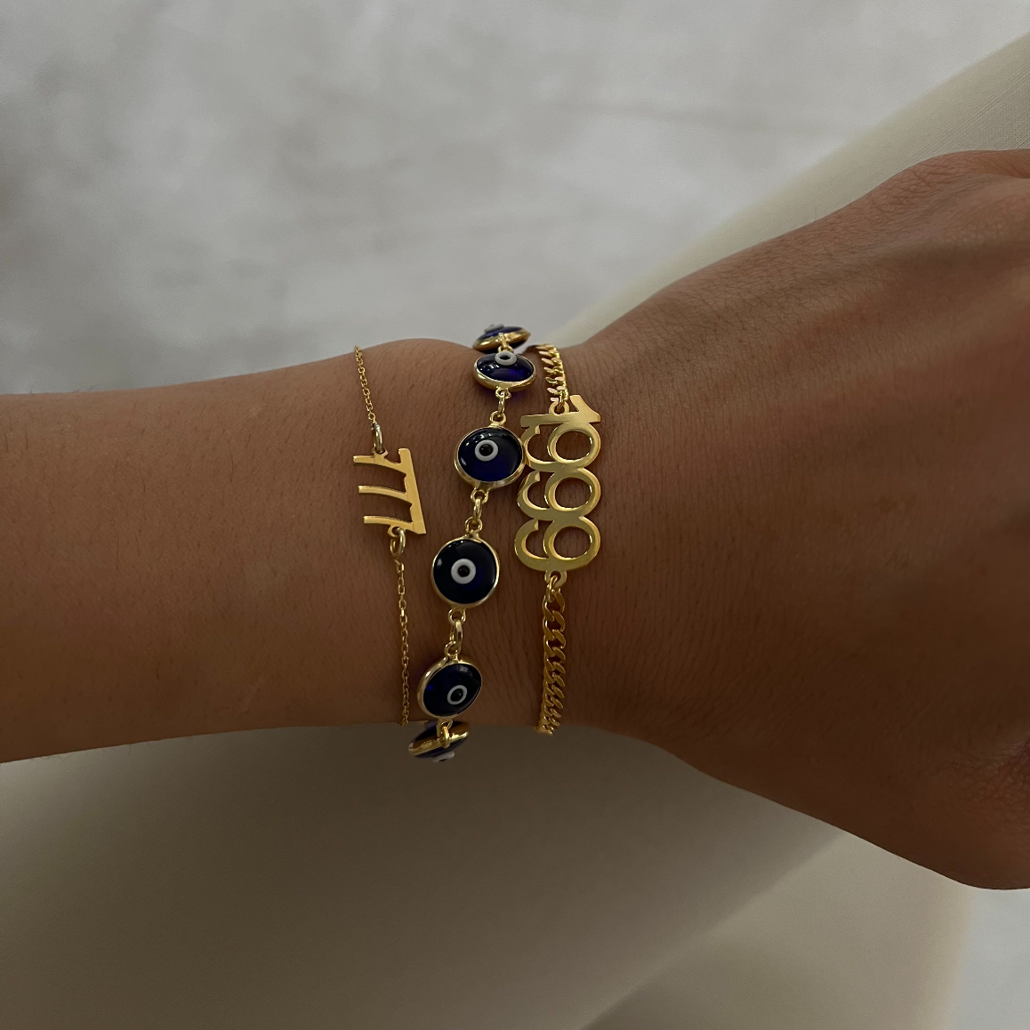 Kişiye Özel Tarih Yazılı Gurmet Zincir Bileklik | 925 Ayar Gümüş – Jeweliay Jewelry – 4