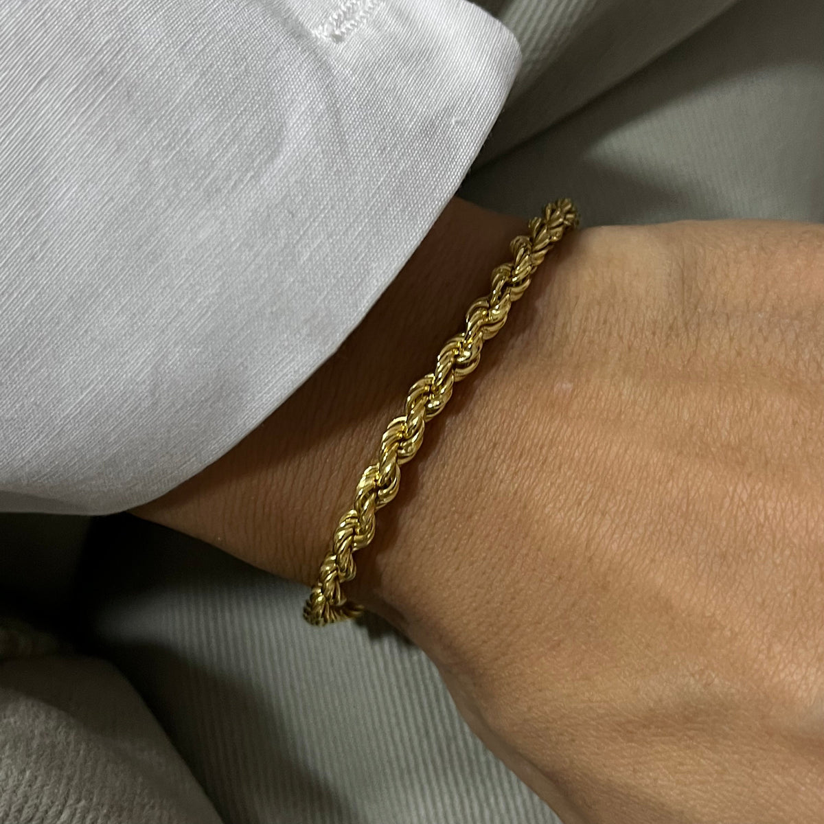 Orta Halat Zincir Bileklik | 925 Ayar Gümüş – Jeweliay Jewelry – 10