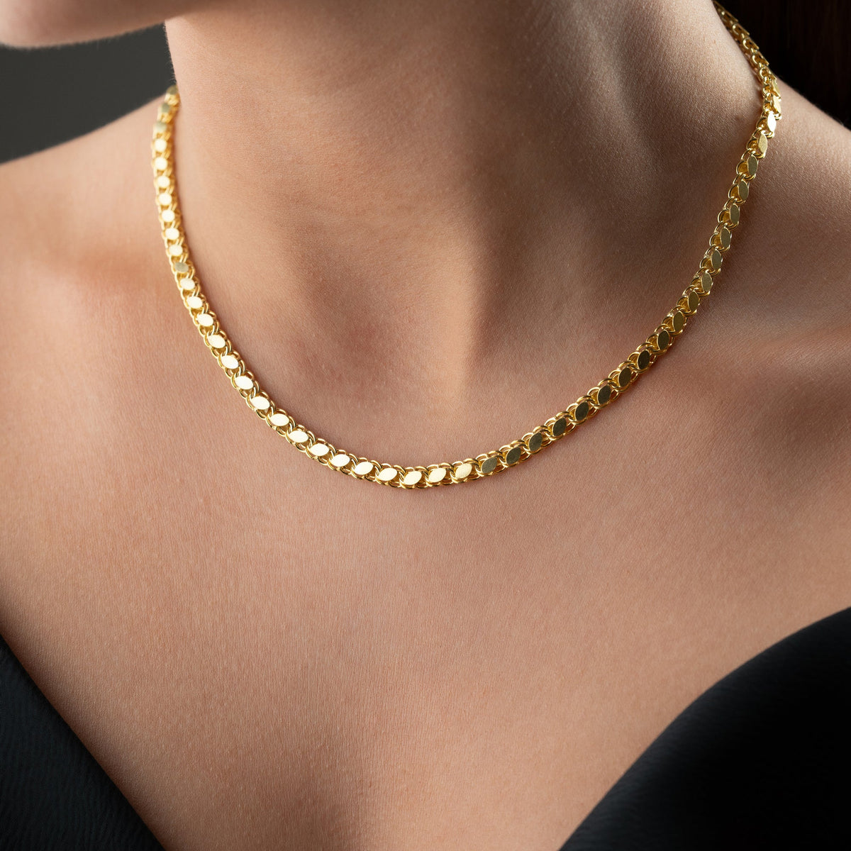 Pullu Zincir Kolye | 925 Ayar Gümüş – Jeweliay Jewelry – 6
