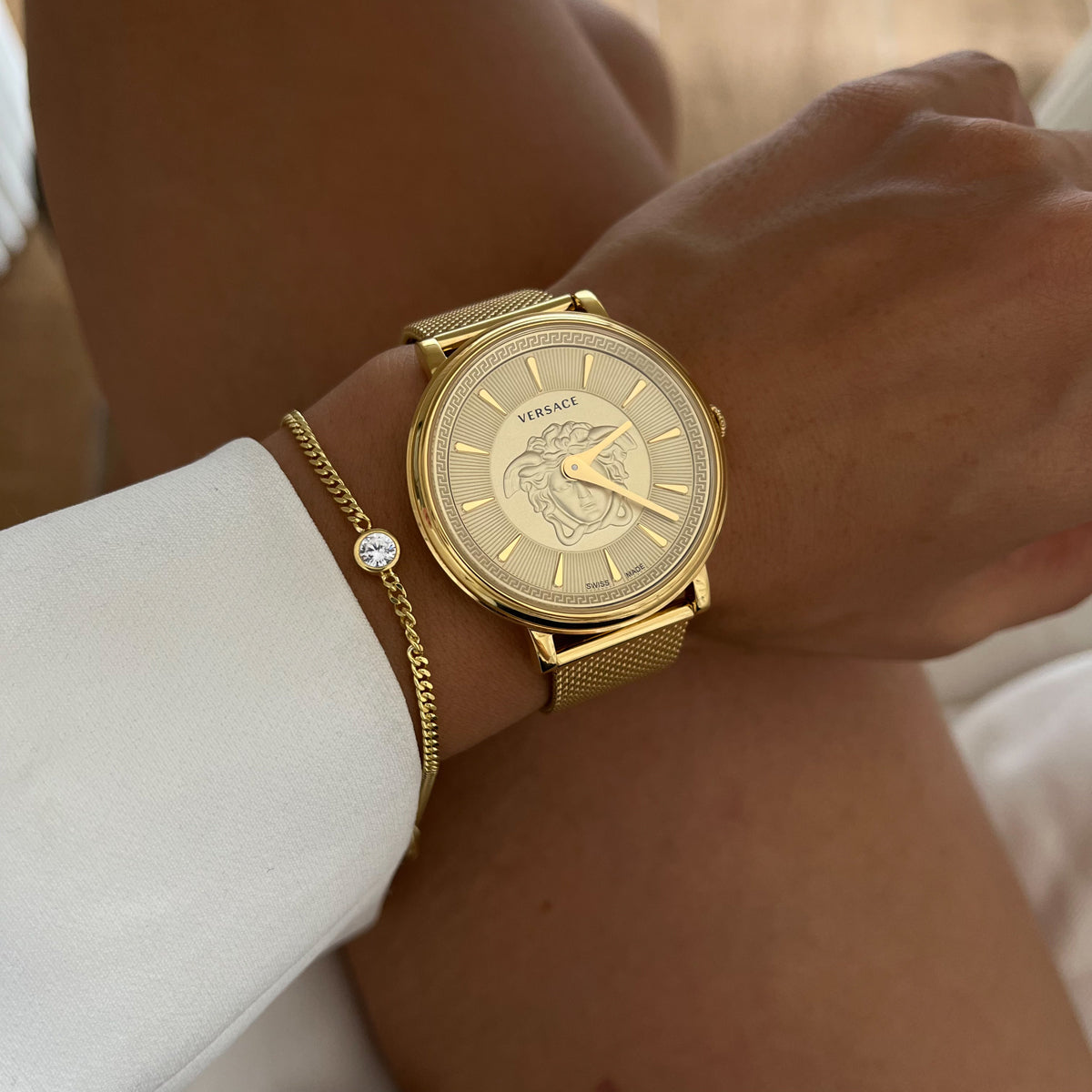 Tek Taşlı İnce Gurmet Zincir Bileklik | 925 Ayar Gümüş – Jeweliay Jewelry – 4