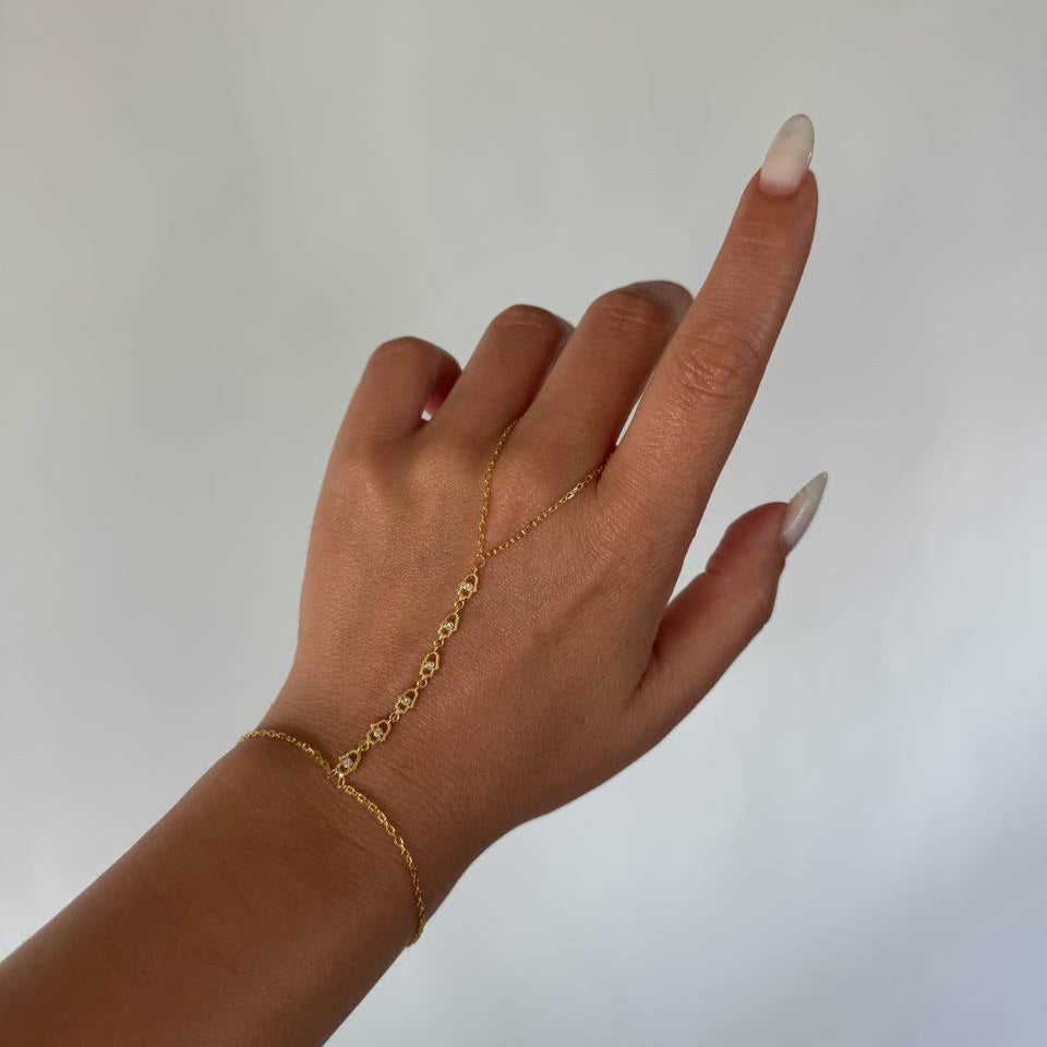 Zirkon Taşlı Mini Fatma Ana Eli Şahmeran | 925 Ayar Gümüş – Jeweliay Jewelry – 6