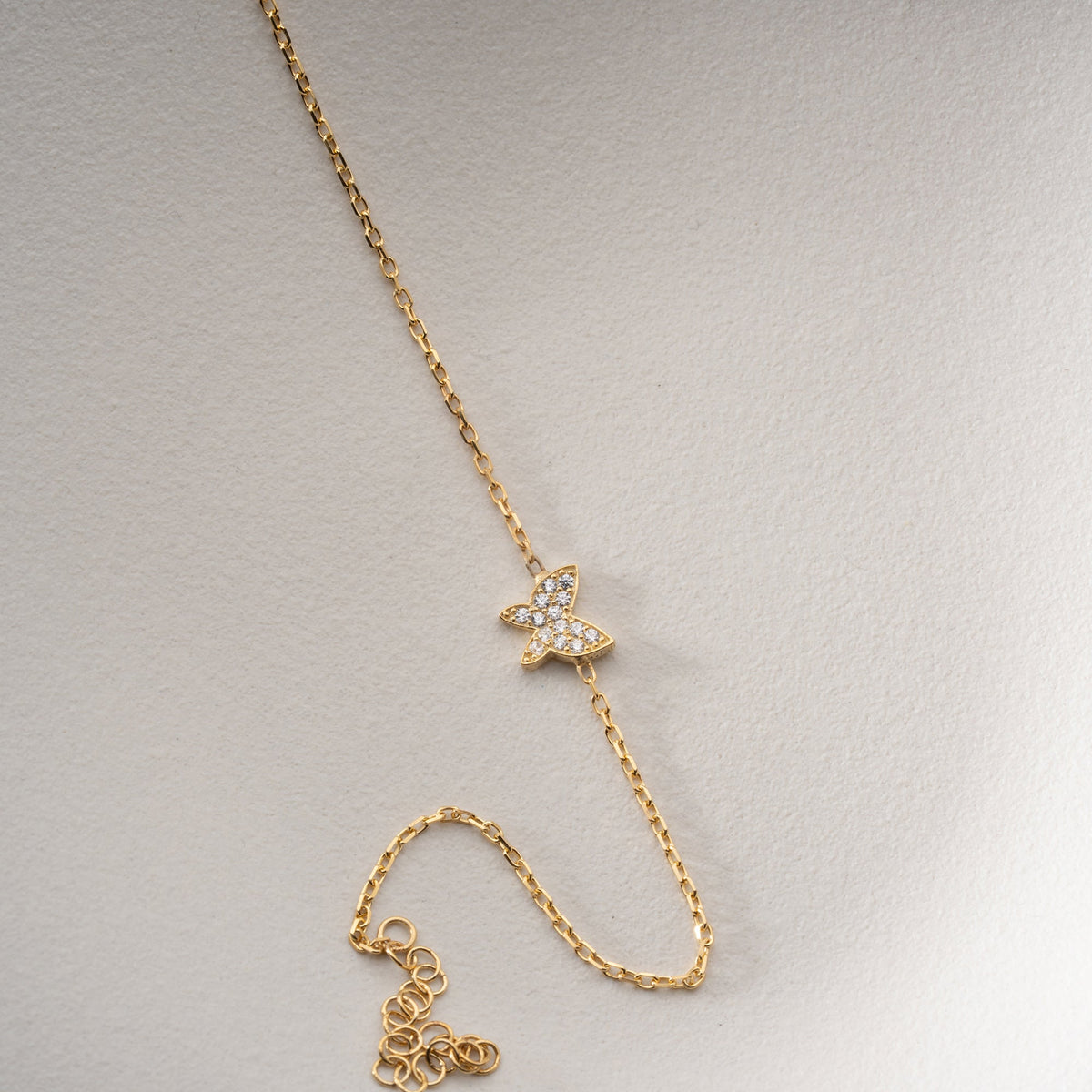 Zirkon Taşlı Minimal Kelebek Bileklik | 925 Ayar Gümüş – Jeweliay Jewelry – 8
